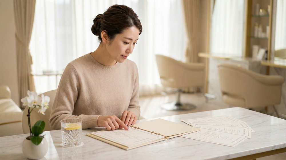 たかの友梨｜メニュー選びのコツ！目的別に組み立てる考え方